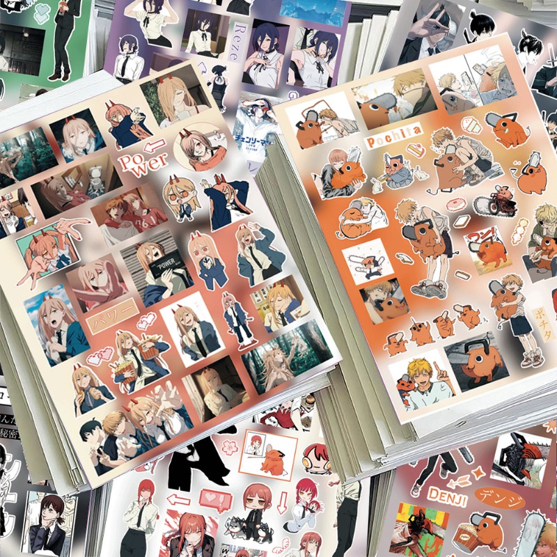 Chainsaw Man 8pcs Sticker High - đánh giá và giá Atv Parts
