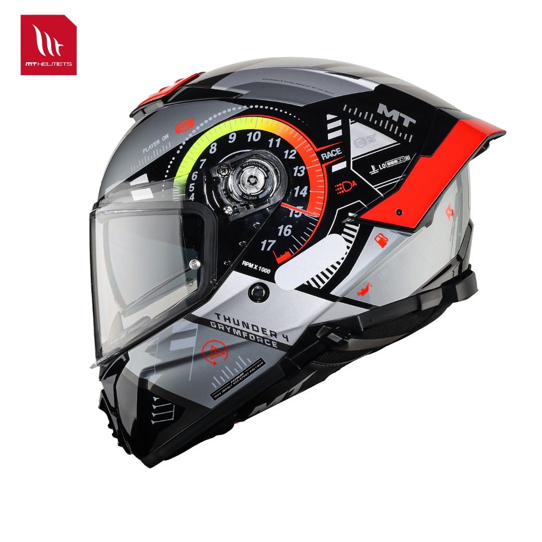 Thunder 4 Sv New Mt Motorcycle - đánh giá và giá Dual Visor Motorcycle Racing Helmet